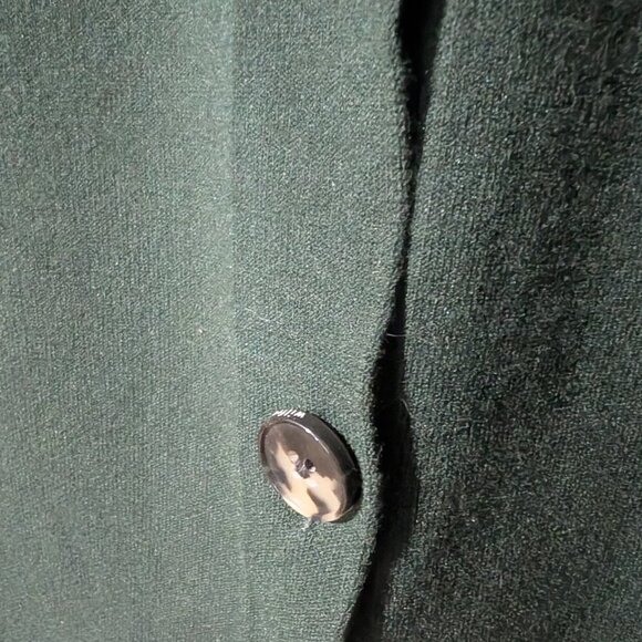 Aritzia Wilfred Free | Ronnie Long knit relaxed shirt jacket In Green - Picture 11 of 13